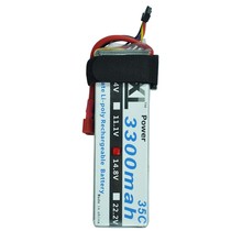 XXL High Power 4S 14.8V 3300MAH 35C MAX 70C 4S1P AKKU LiPo RC Battery For Trex 500 Helicopter