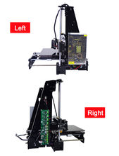 Afinibot Acrylic Frame LCD Screen Acquired Reprap Prusa i3 desktop 3D Printer Machine High Precision impressora