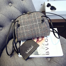 crossbody bags for women bolsos mujer sling bag canvas plaid ladies sacoche homme bolsas donne borse