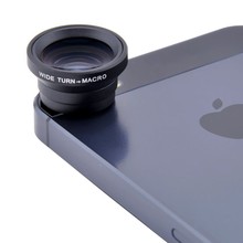 VTEYES Magnetic 3in1 Fisheye fish eye Lens Wide Angle Macro Mobile Phone Lens Kit Set for