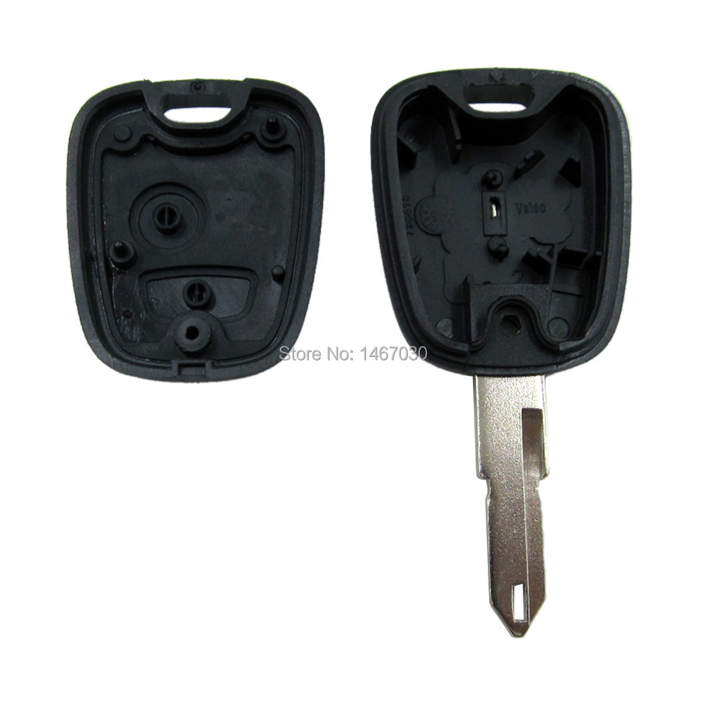 Remote Key Fob Case 2 Button Uucut Blade For Peugeot 106 206 306 406 Free Shipping