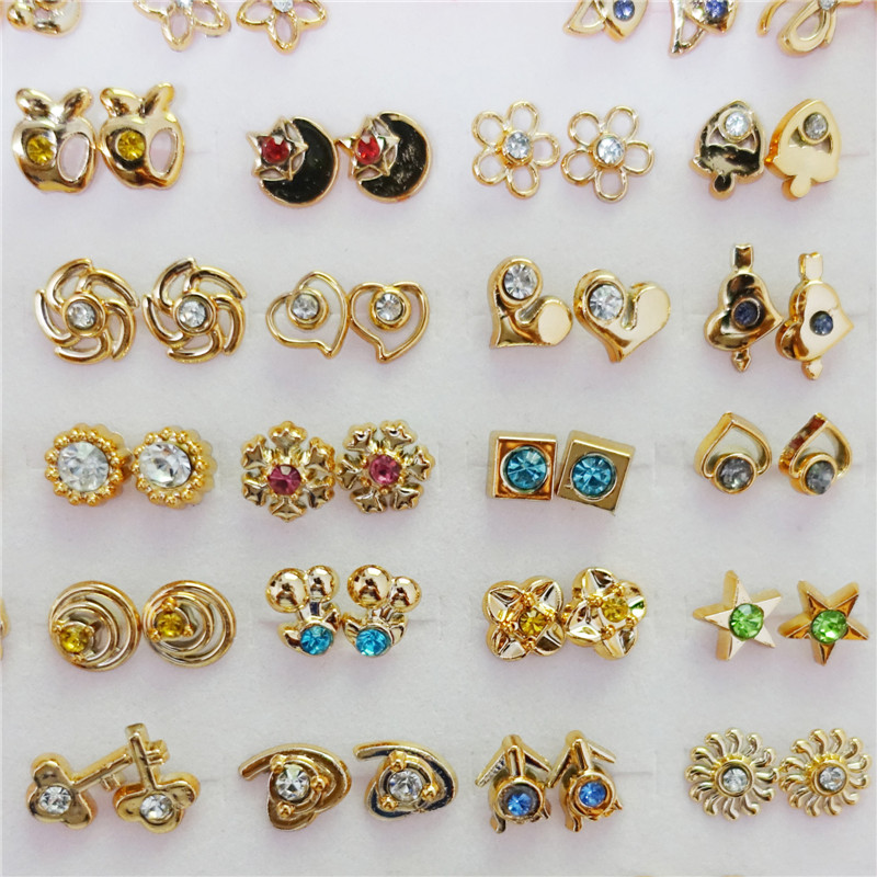 Indian diamond earrings studs 2017 Indian diamond earrings studs 2017