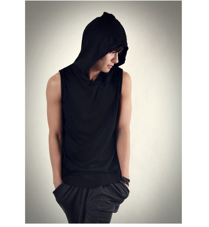 cool sleeveless hoodie