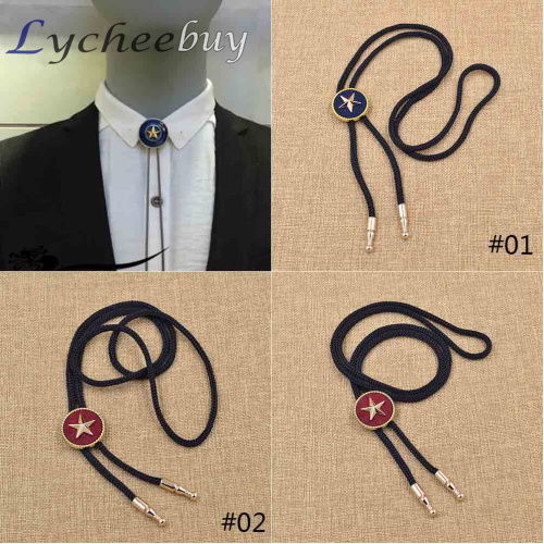Indian Western Cowboy Star Bolo Tie Rodeo Dance Necktie Bola Tie 1pcs