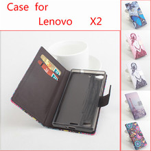 5 Styles Fashion Painted Lenovo Vibe X2 Retro Flip Leather Case Cover For 5 inch Lenovo