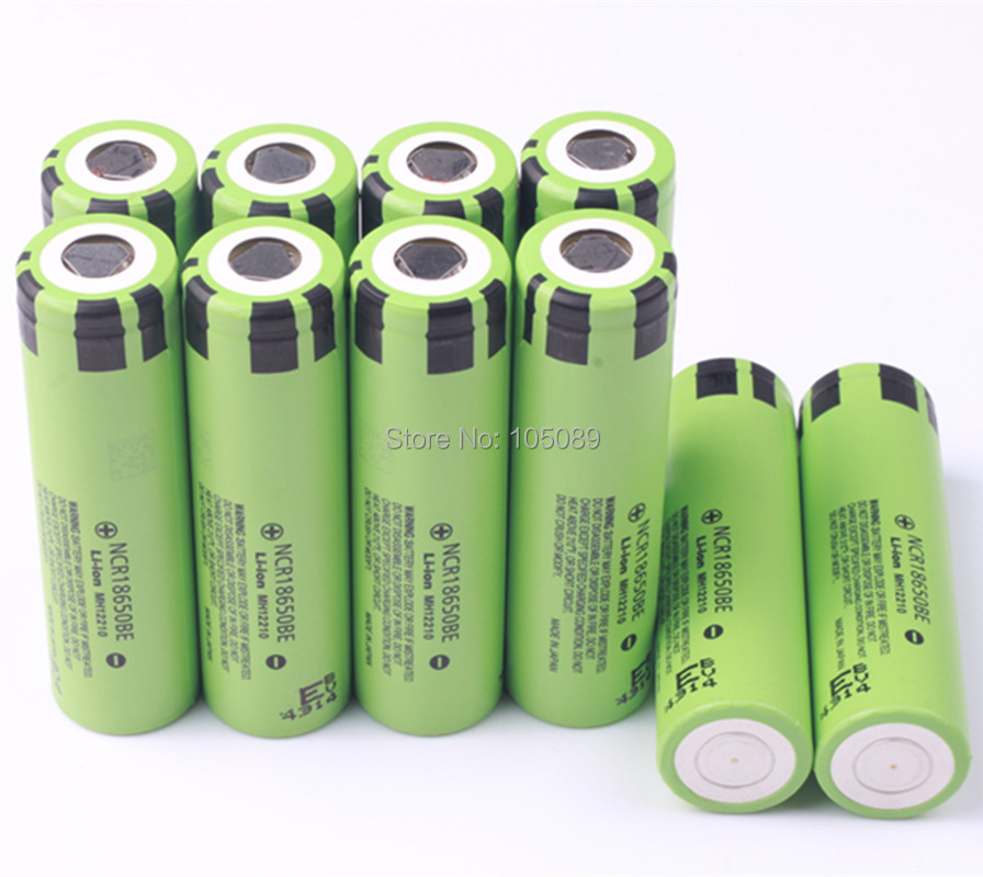 Купить 10шт 18650 аккумуляторная батарея ncr18650be 3200mah для ...