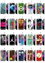 Mobile Phone Case Retail 1pc Spongebob Love Pink Hybrid Protective White Hard Case Cover For Iphone 6 plus Free Shipping