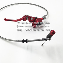 Hydraulic clutch 1200mm lever master cylinder for125-250cc Vertical Engine Off road Motorcycle Pit Dirt Bike Motocross