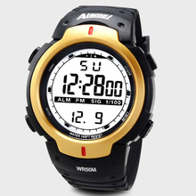 2015 Newest High quality digital watch Waterproof Outdoor watches sport watch digital chronograph watch for men