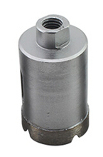 Envío gratis de alta calidad 1 unid alta quuality agujero mármol sierra de diamante 30 mm M10 interno roscado para mármol / perforación de hormigón