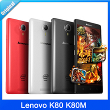 4G LTE Lenovo K80 K80M 5 5 Android 4 4 Smartphone Intel Atom Z3560 Quad Core