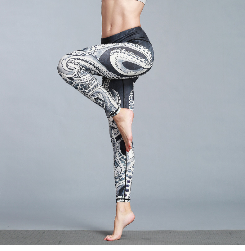 animal print yoga pants