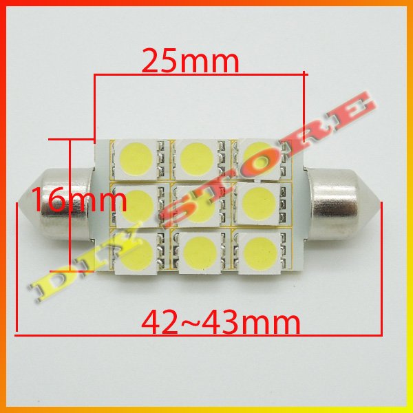 10 x 42   9 smd 5050       12  + shipping-10000250