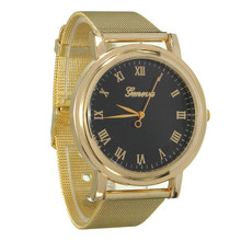 2015 nueva moda Top marca de oro alta calidad Classic para mujer oro de acero inoxidable Silver pulsera de cuarzo con 4 colores