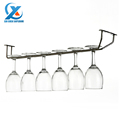 Barware Wine Rack Glass Cup Holder Stainless Steel Under Cabinet Stemware Shelf Holder Hanger Wine Stemware