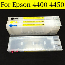The economy ink cartridge for epson T6142 T6143 T6144 T6148 cartridge compatible for Epson 4400 4450 printer