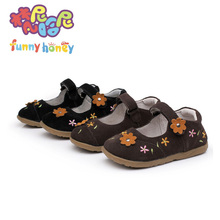 2013 genuine leather child  female  shoes cowhide children leather toddler infant shoes natural skin baby sneakers