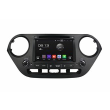 Cortex A9 Quad Core 1.6G CPU 16GB Flash HD 1024*600 Android 5.1.1 Car DVD Player Radio GPS Navi Stereo for HYUNDAI I10 2014 2015