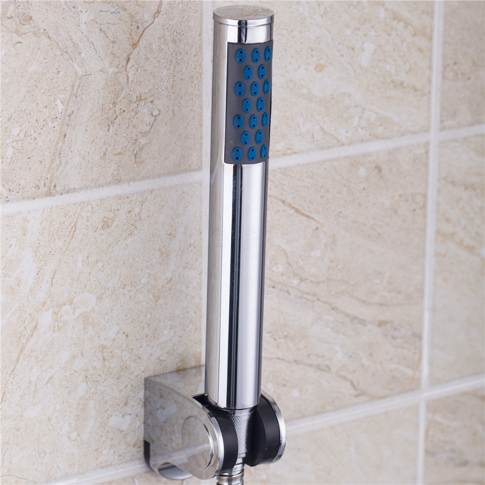 Description Picture 5 of itemModern Luxury Bathroom Faucet Chrome Polished Shower Set Hot&Cold Mixers Taps Wall Mounted Rainfall Shower Faucets