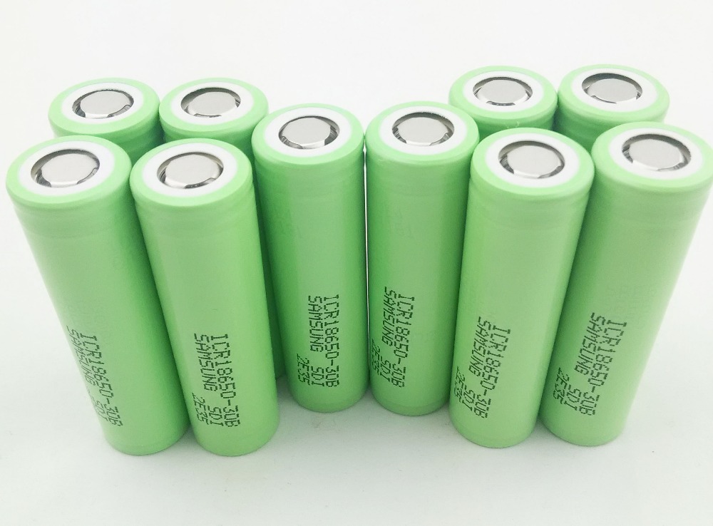 10 .   S amsung 3000mah3. 7  highcapacity RechargeableLithium      