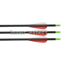 Adult or youth archery bow targeting 500 spine practice carbon arrow 30 5 with 3 arrow