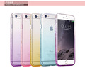 Sparkling Crystal Diamond Jelly shade Colors Slim Skinny Skin TPU Cover Case For iphone6 6s 6plus
