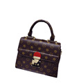 2016 New Fashion Print Small Handbag Luxury Designer Simple Geometric Pattern Shoulder Bag Chic Flap Crossbody
