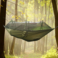 Outdoor Jungle Camping Mosquito Net Hammock Hanging Swing Bed Nylon Sleeping Bed Hiking Travel Kits Leisure