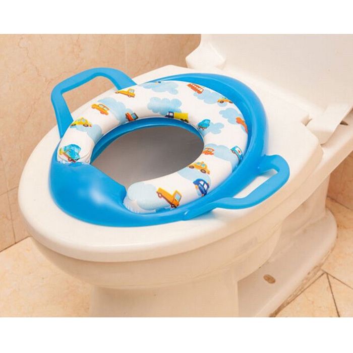 Baby Soft Toilet Training Seat Cushion Child Seat With Handles Baby