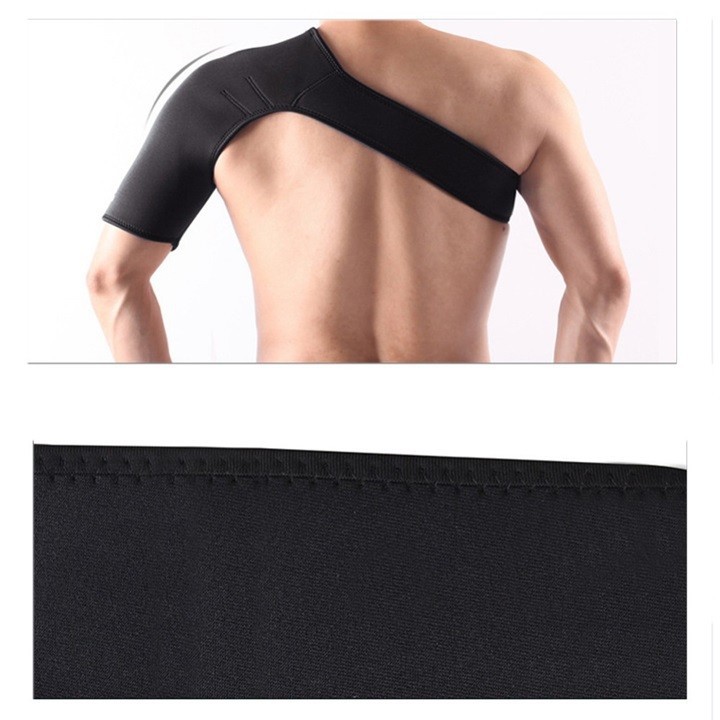 2021 Wholesale Adjustable Elastic Shoulder Support Brace Basketball Arm