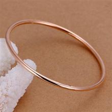 High Quality 18K Rose Gold Plated Copper Fashion Gold Fashion Bangles Jewelry B137