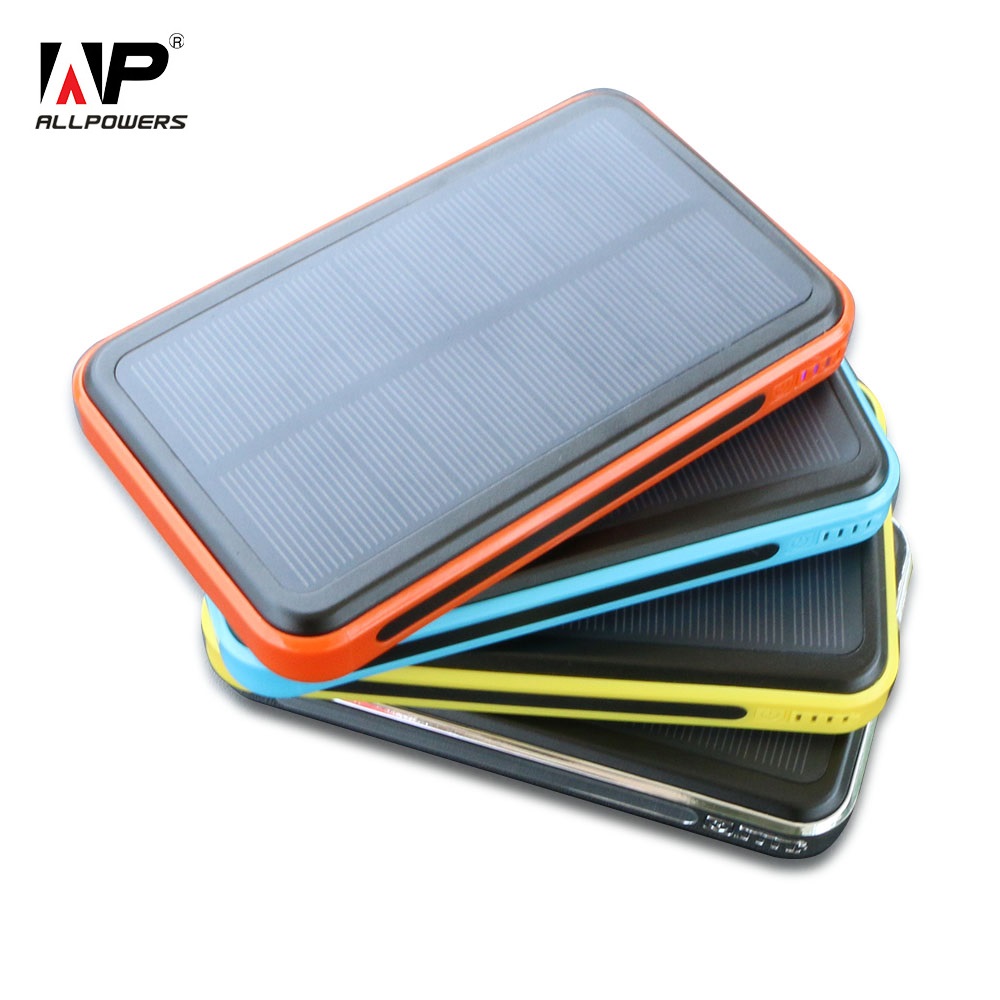 ALLPOWERS 10000mAh Solar Panel Charger with iSolar Technology for iPhone, iPad and other 5V USB devices ALLPOWERS 10000mAh Solar Panel Charger with iSolar Technology for iPhone, iPad and other 5V USB devices