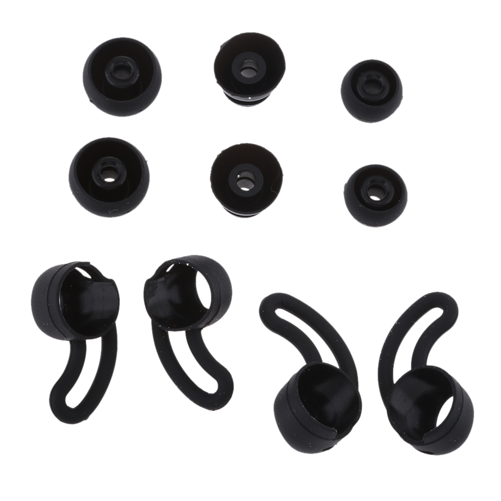 2Pairs Silicone Replacement Eartips Ear 