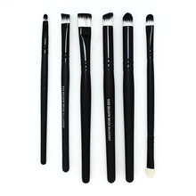6 PCS Professional Makeup Cosmetics Brushes Eye Shadows Eyeliner Nose Smudge Brush Tool Set Kit Hot