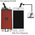 10PCS LOT LCD For iPhone 5S Screen Digitizer Display Assembly Pantalla Replacement No Dead Pixel DHL