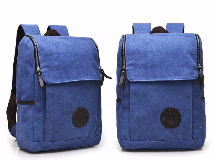 New Vintage Backpack Fashion High quality men Canvas Backpack boy school bag Casual Travel Bags (3)