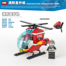City Construction Military Police Fire Helicopter Car SWOT Transformation Building Blocks Bricks For Children 8star Toys