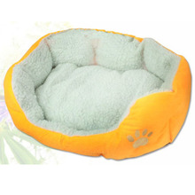 Mulytcolored Pet Dog Puppy Cat Winter Warm Soft Fleece Nest Cozy Bed Plush MatWX