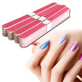 40pcs Nail File Manicure Pedicure Buffer Sanding Files Wood Crescent Sandpaper Grit Nail Art Tool Wholesale