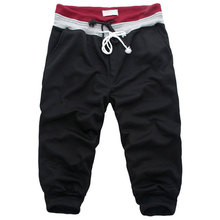 Free Shipping 2015 New Men Casual Sports Shorts loose male trousers Harem shorts 4 Color S