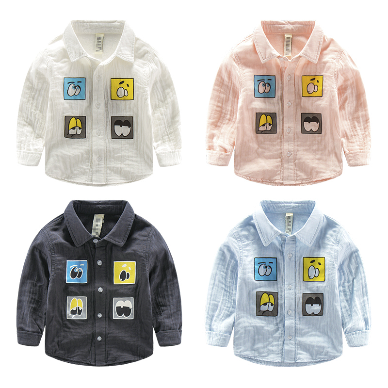 The font b boy b font fall 2016 cotton shirt cotton font b clothing b font