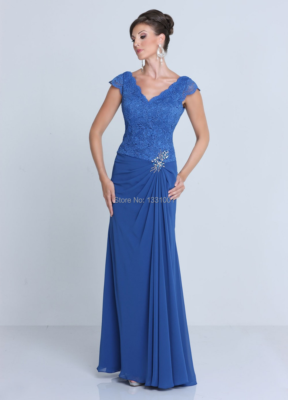 Vestidos De Festa Vestido Longo Azul Royal Plus Size Mother Of The ... Vestidos De Festa Vestido Longo Azul Royal Plus Size Mother Of The ...