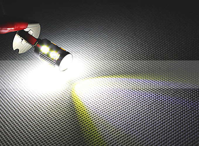 2pcs lot Auto H3 LED Bulbs 10 SMD 5630 White Driving Fog Lights High Beam New