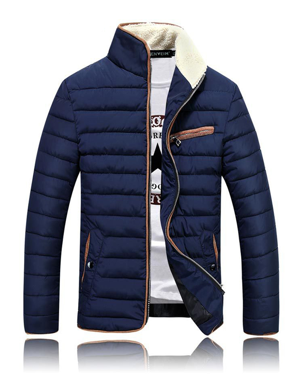 2015 Casual Men Clothes Winter Jackets and Coats Outdoor Fur Collar Ceket Abrigos y Chaquetas Veste