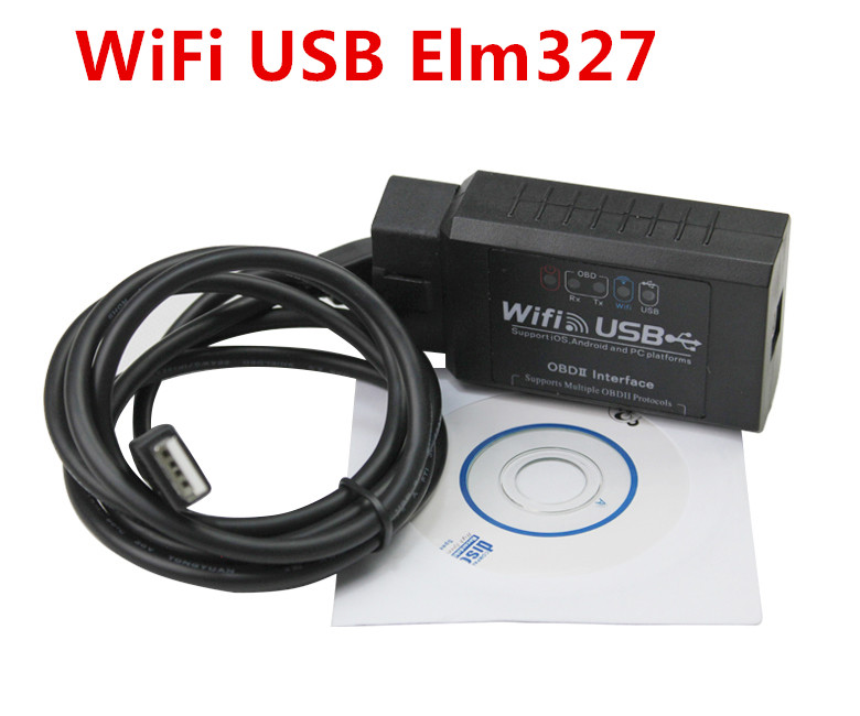 2016   ELM327 Wifi USB ELM327 USB    ELM 327 Wifi OBD ii  Android / I-P-H-0-N-E / IPAD / I-P-0D