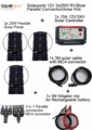 Solarparts 12V 3x25W DIY RV Boat Kits Solar System 25W flexible solar panel1x 10A solar controller