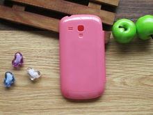 For Samsung Galaxy S 3 S3 SIII Mini i8190 8190 Flip Leather Back Cover Case Original