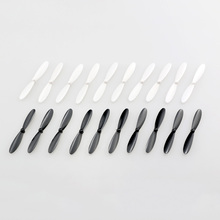 20pcs Hubsan X4 H107 Rotor Propellers Blades White Black Props H107-A35 H107D H107C H107L Quadcopter Accessories