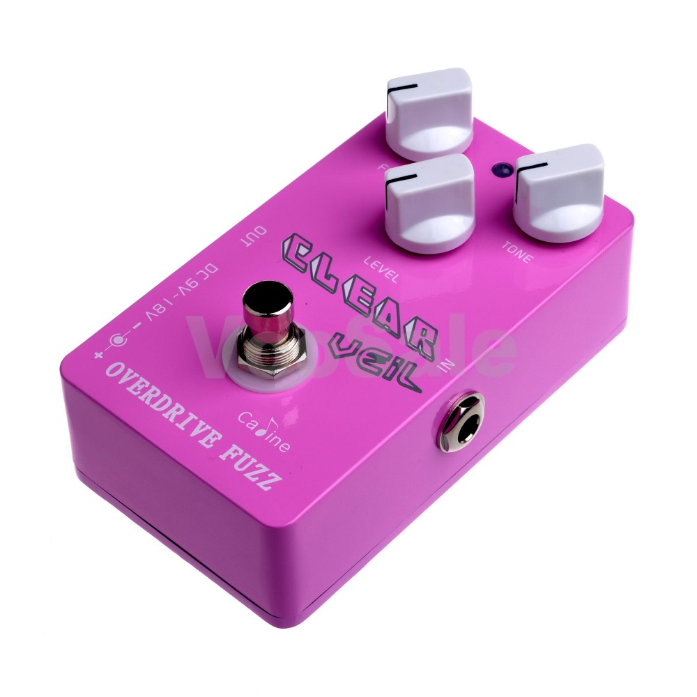CP 32 OVERDRIVE FUZZ Guitar Pedal Caline Effect Pedal CP32 Pedals Pink