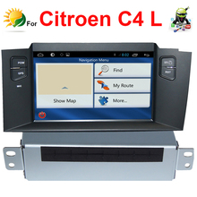 Android car dvd player for Citroen C4L dvd gps Navigation Bluetooth TV 3G WIFI USB SD Touch screen car radio 2011 2012 2013 2014